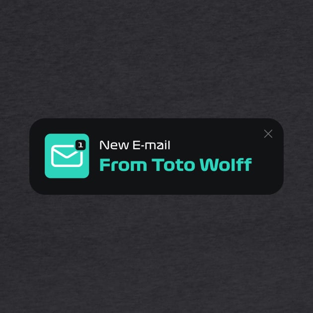 Toto Wolff Email by Onwards Upwards